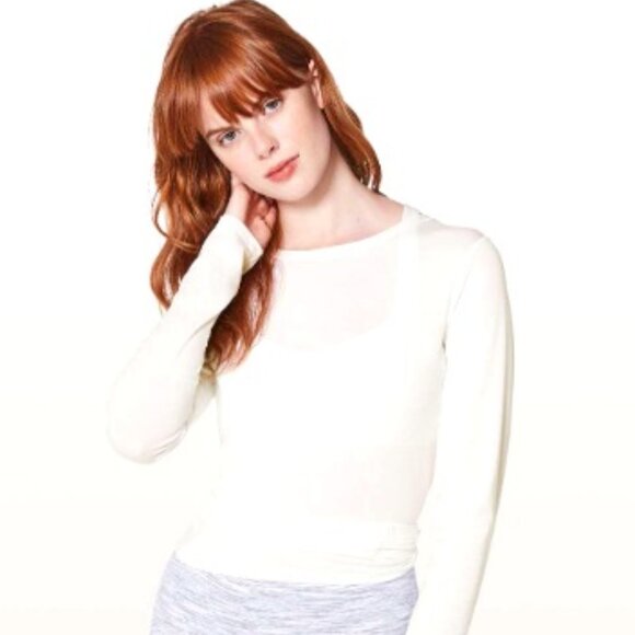 Lululemon Tied to It Wrap Blouse Size 12 White NWT! - Picture 1 of 8